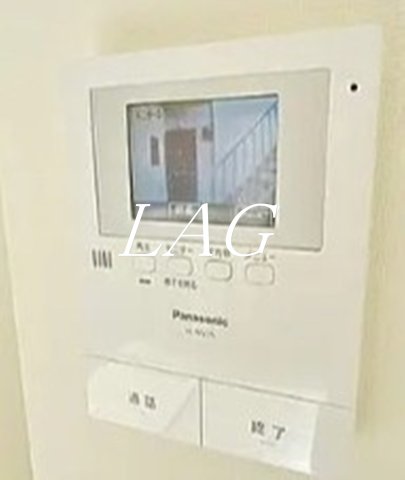 セキュリティ　モニター付インターホンです。