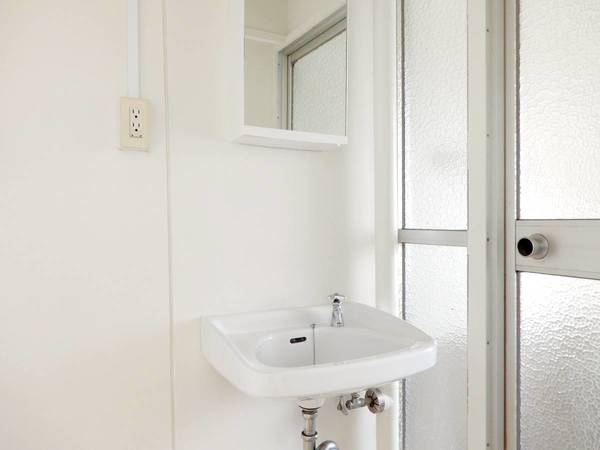 洗面設備　ビレッジハウスの同一物件・同一タイプの間取りの写真です