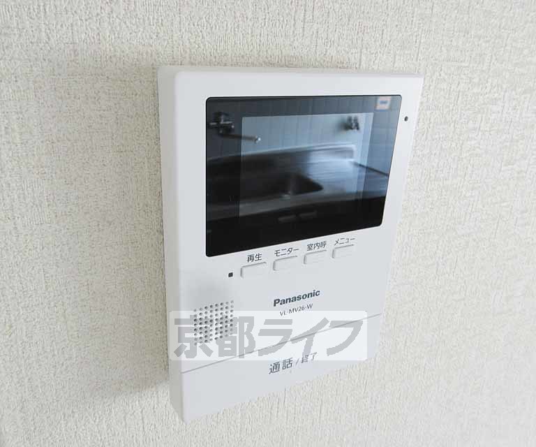 セキュリティ　モニターつきで安心です