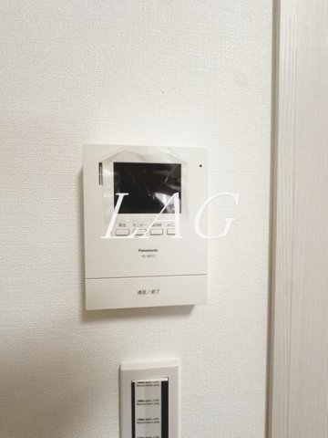 セキュリティ　モニター付きインターフォンです。