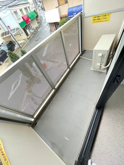 バルコニー　※別部屋の写真です