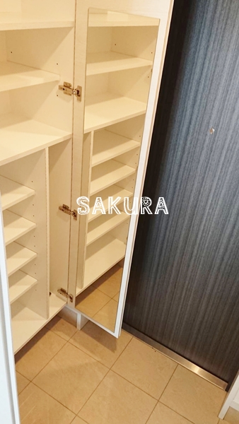 玄関　大容量のシューズボックス♪