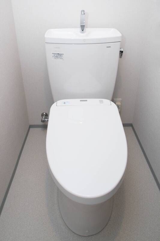 トイレ　ウォッシュレット完備です