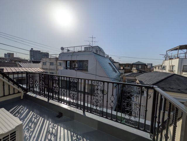 眺望　バルコニーからの展望です