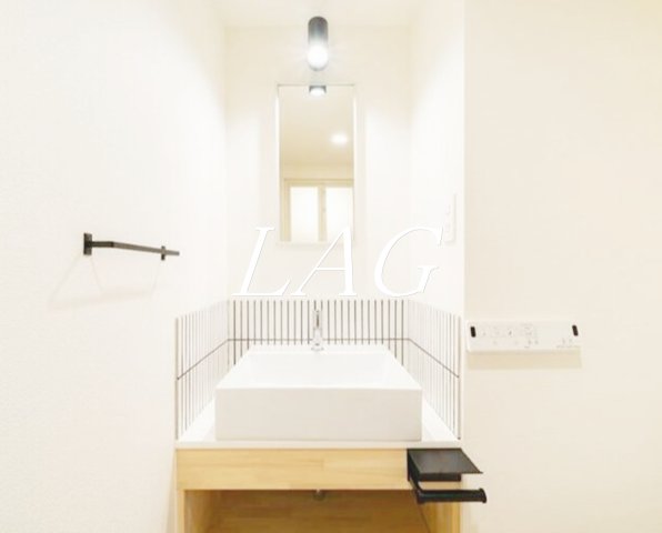 洗面設備　洗面台です。