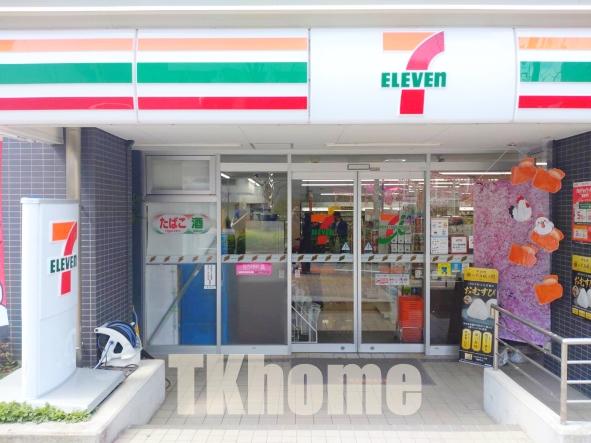 コンビニ　セブンイレブン（コンビニ）まで80m