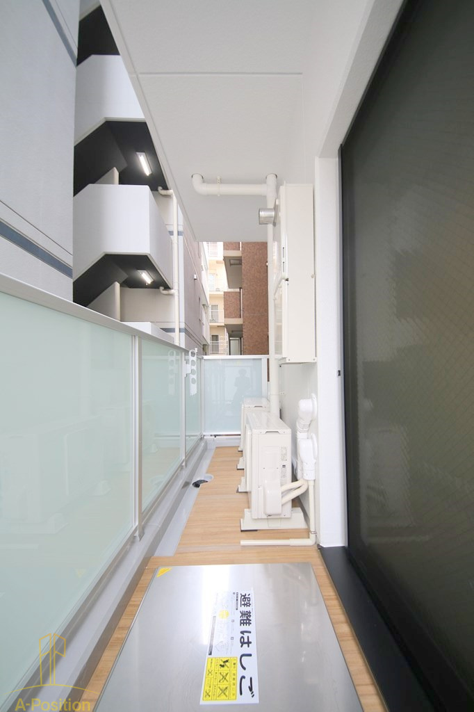 バルコニー　プレディアコート本町