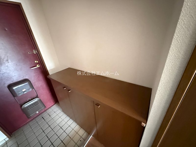 玄関　玄関　シューズボックス付　リフォーム前