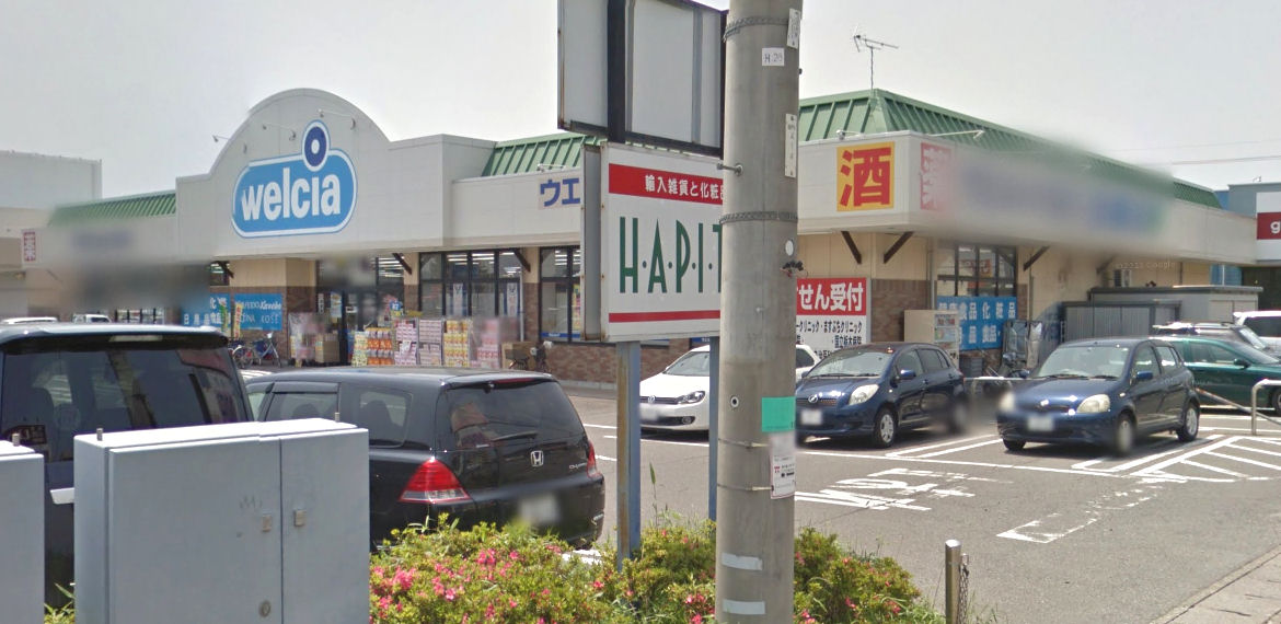 ドラックストア　ウエルシア薬局宇都宮越戸店（ドラッグストア）まで928m