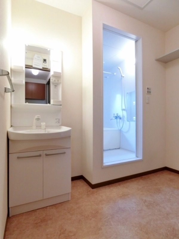 洗面設備　図面と現状に相違がある場合には現状を優先