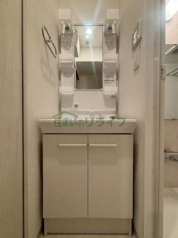 洗面設備　同間取：階数別