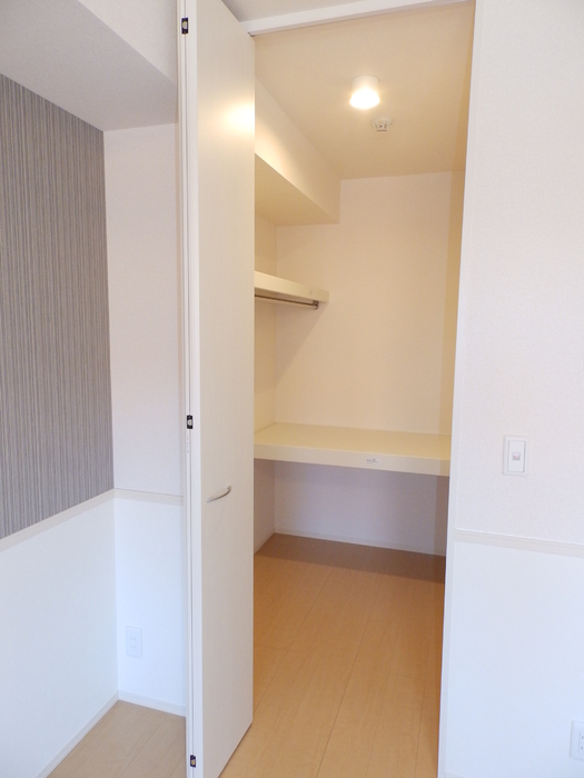 収納　ウォークインクローゼット
