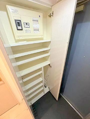 収納　収納のためのスペースです