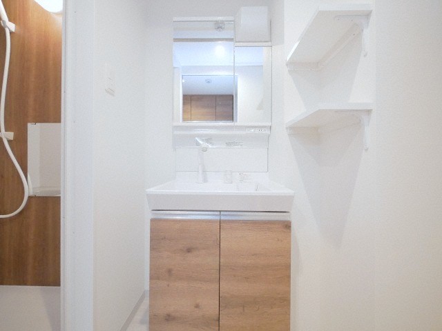 洗面設備　広い洗面台☆