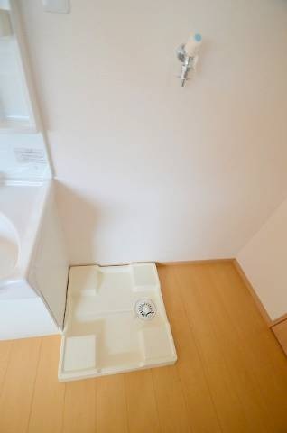 その他　洗濯機は室内に置けます