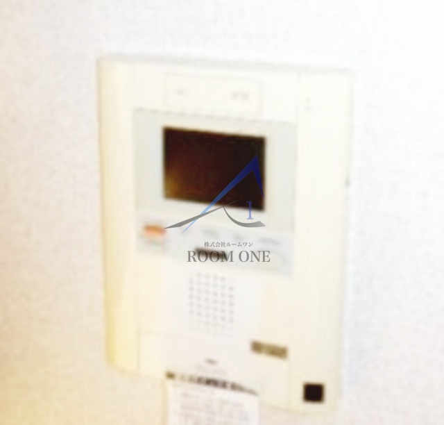 セキュリティ　モニター付きインターホンです。