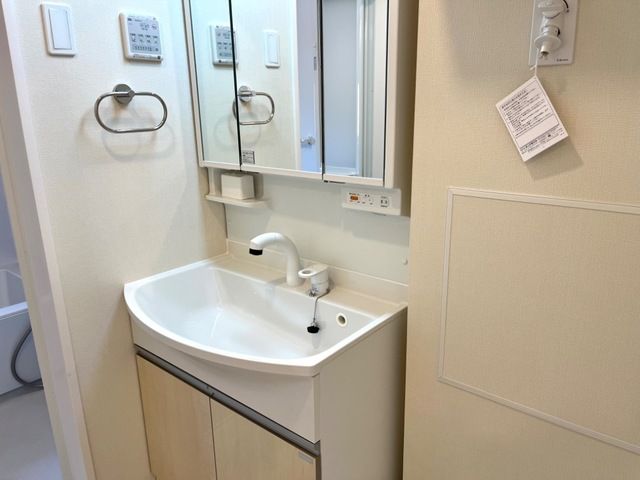 洗面設備　洗面所です