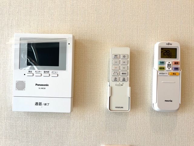 セキュリティ　モニター付きインターホンです