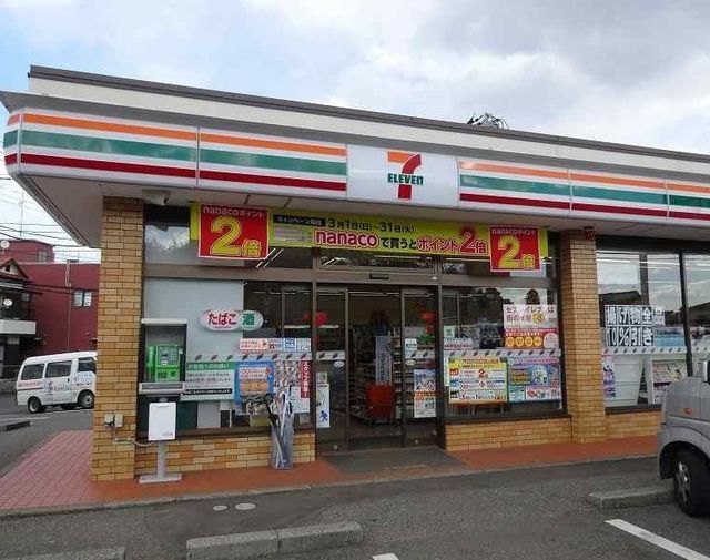 コンビニ　セブン・イレブン流山美原店（コンビニ）まで700m