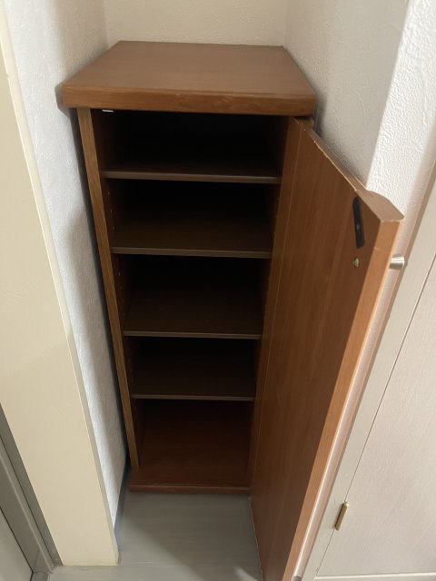 収納　同物件別号室の写真です。