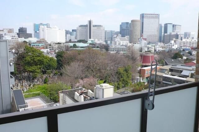 バルコニー　落ち着いた時間を過ごせるバルコニーです