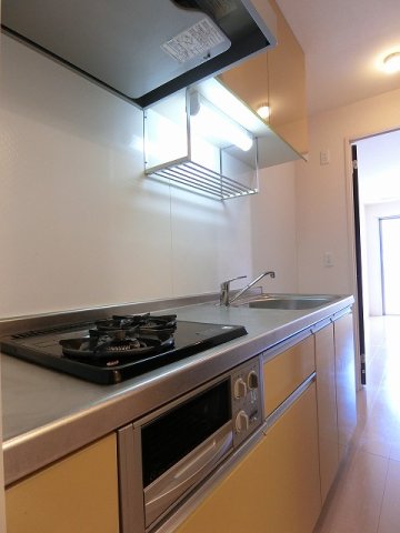 キッチン　一人暮らしには欠かせないキッチンがあります♪場所を取るお鍋や