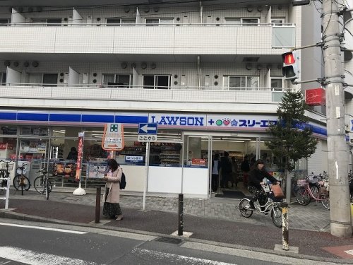 コンビニ　ローソン+スリーエフ 港北綱島駅前店（コンビニ）まで96m