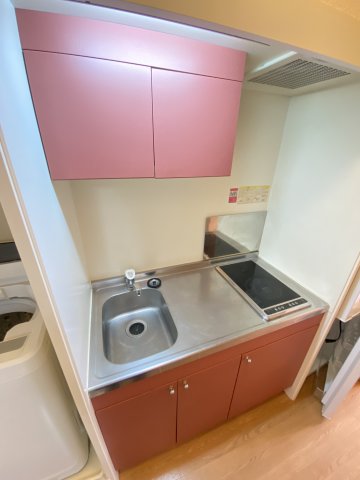 キッチン　電気コンロ2口※同タイプ