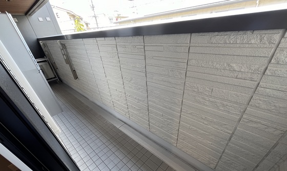 バルコニー　他号室のお写真です