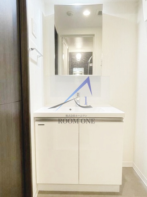 洗面設備　洗面台です。