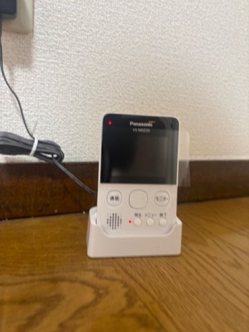 セキュリティ　新規モニター付きインターホン設置