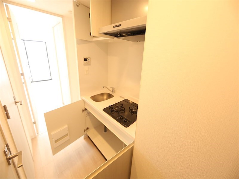 キッチン　システムキッチン（ガス2口コンロ付）