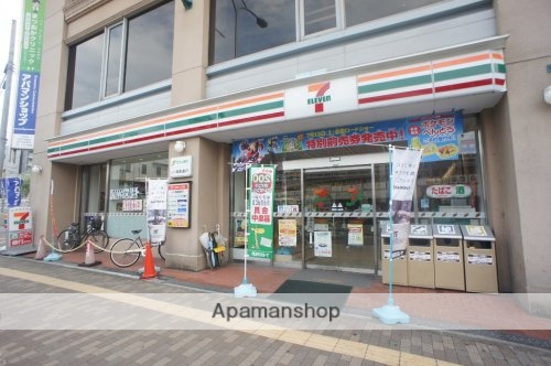 コンビニ　セブンイレブン　ＪＲ王寺駅南口店（コンビニ）まで502m