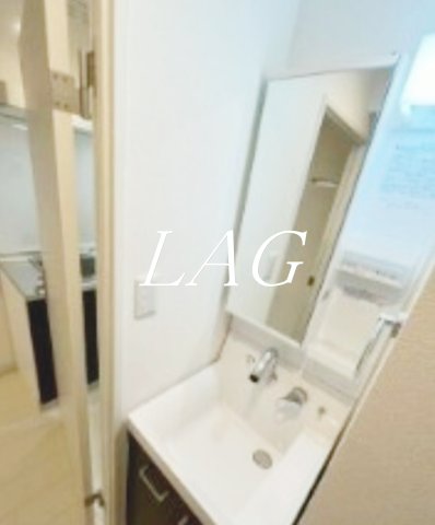 洗面設備　洗面台です。