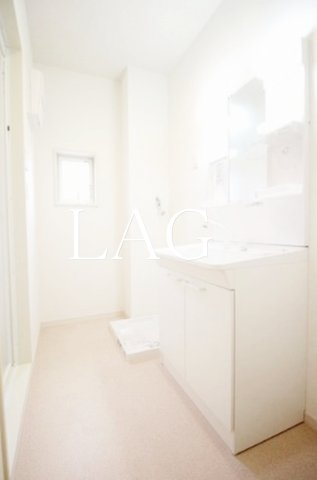 洗面設備　洗面台です。