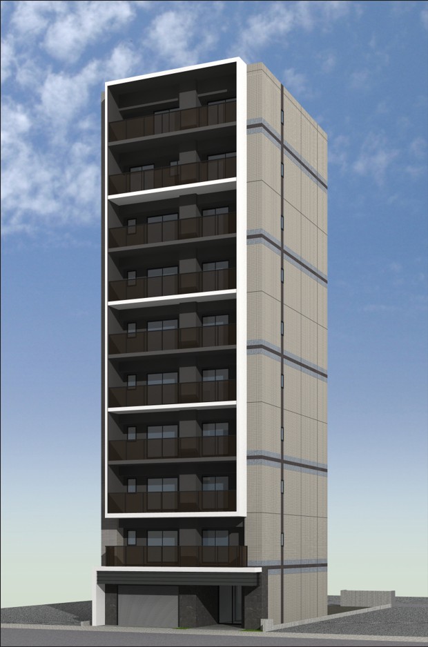 建物外観　外観パースです