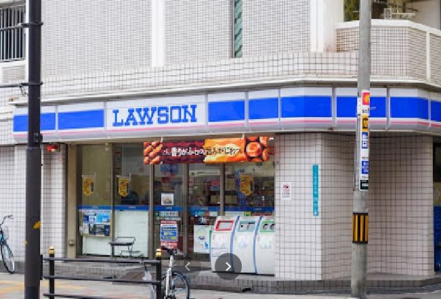 コンビニ　ローソン 阪急三国駅前店（コンビニ）まで176m