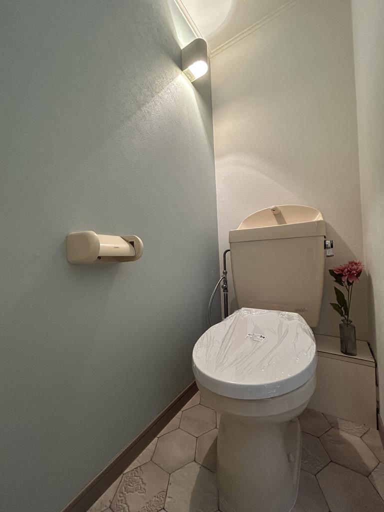 トイレ　清潔感のあるトイレです。