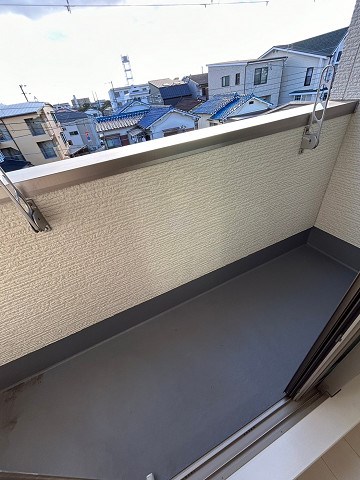 バルコニー　バルコニーがあります