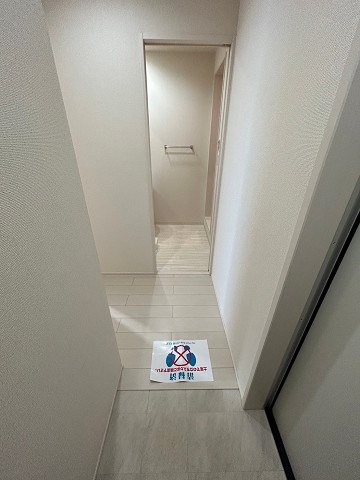 玄関　明るい玄関です