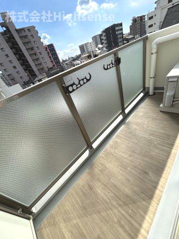 バルコニー　バルコニーがあります