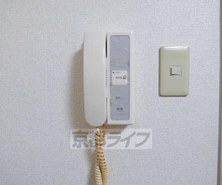 セキュリティ　来客も安心です。