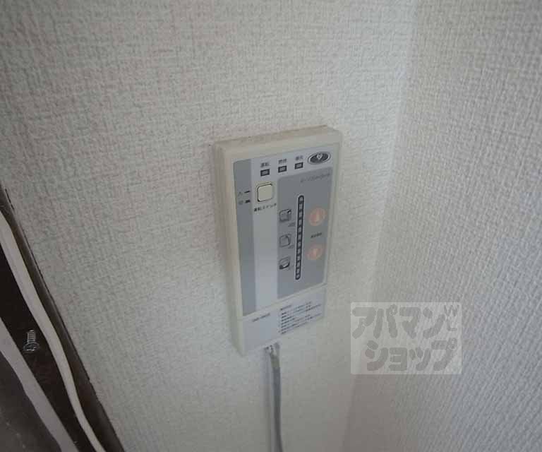 その他設備　給湯パネル