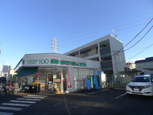コンビニ　ローソンストア100 南越谷一丁目店（コンビニ）まで278m