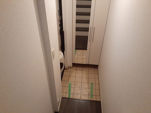 玄関　シューズボックスです。