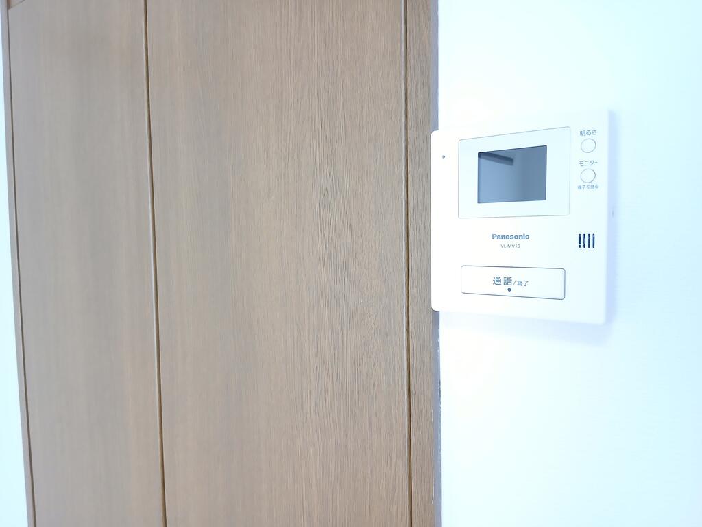 セキュリティ　モニターホンで安心♪