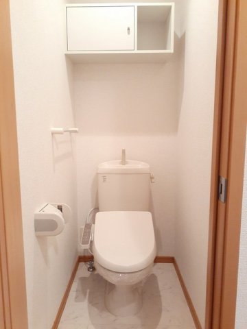 トイレ　ゆったりとした空間のトイレです