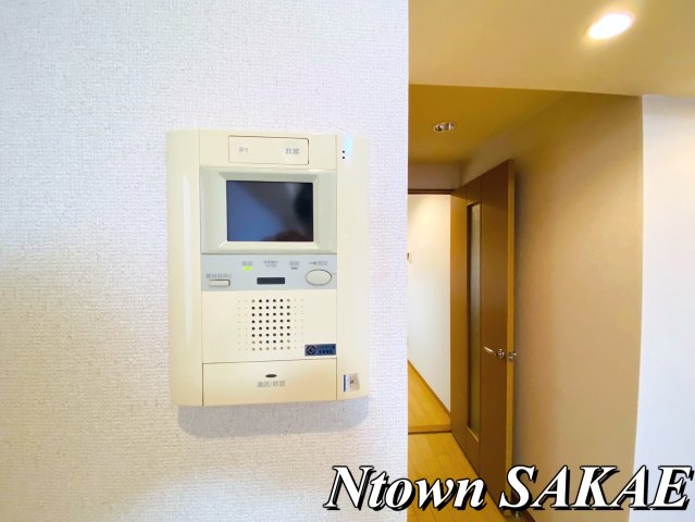 セキュリティ　モニター付きインターフォンです