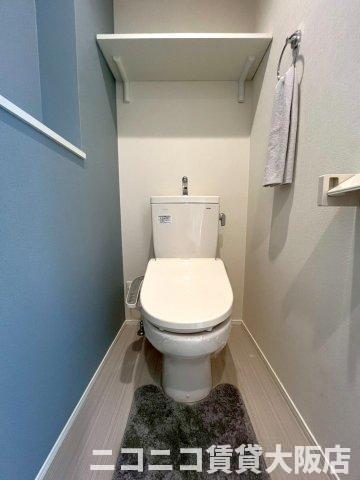 トイレ　同タイプイメージ写真のため現況を優先いたします。
