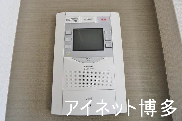 セキュリティ　突然の来客も安心です